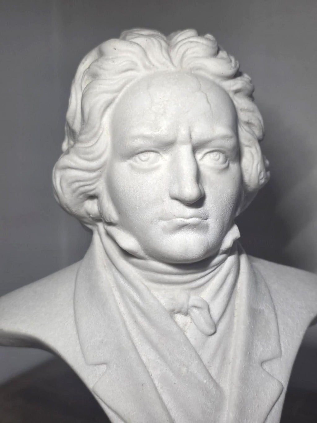 Ludwig van Beethoven — Vintage White Composer Bust – photo 5