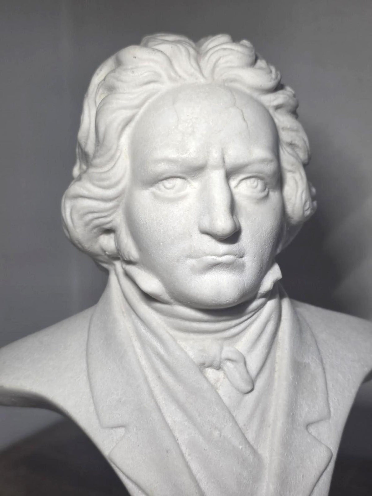 Ludwig van Beethoven — Vintage White Composer Bust – photo 5