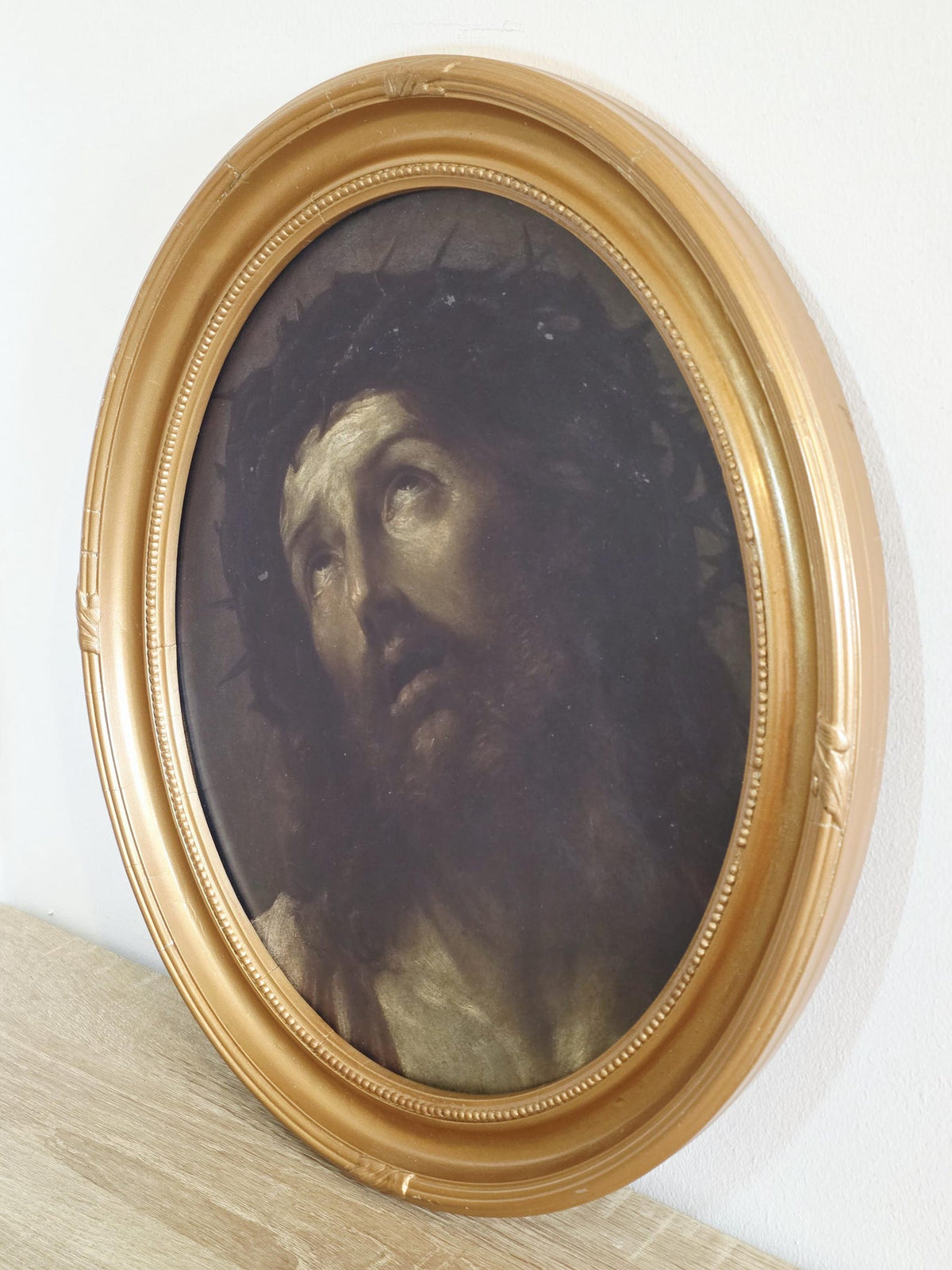 Christ with the Crown of Thorns — Framed Devotional Art Print – photo 2