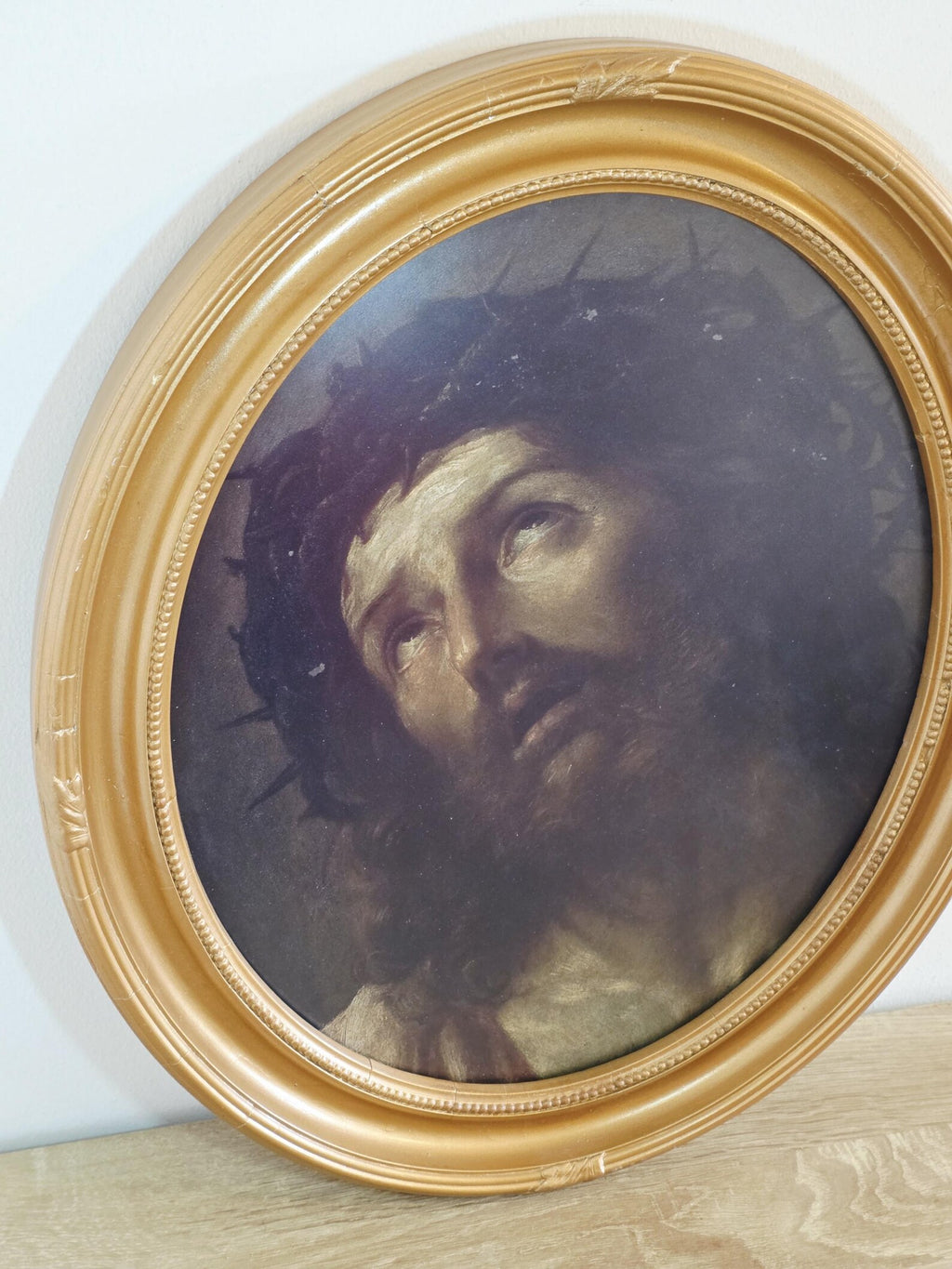 Christ with the Crown of Thorns — Framed Devotional Art Print – photo 3