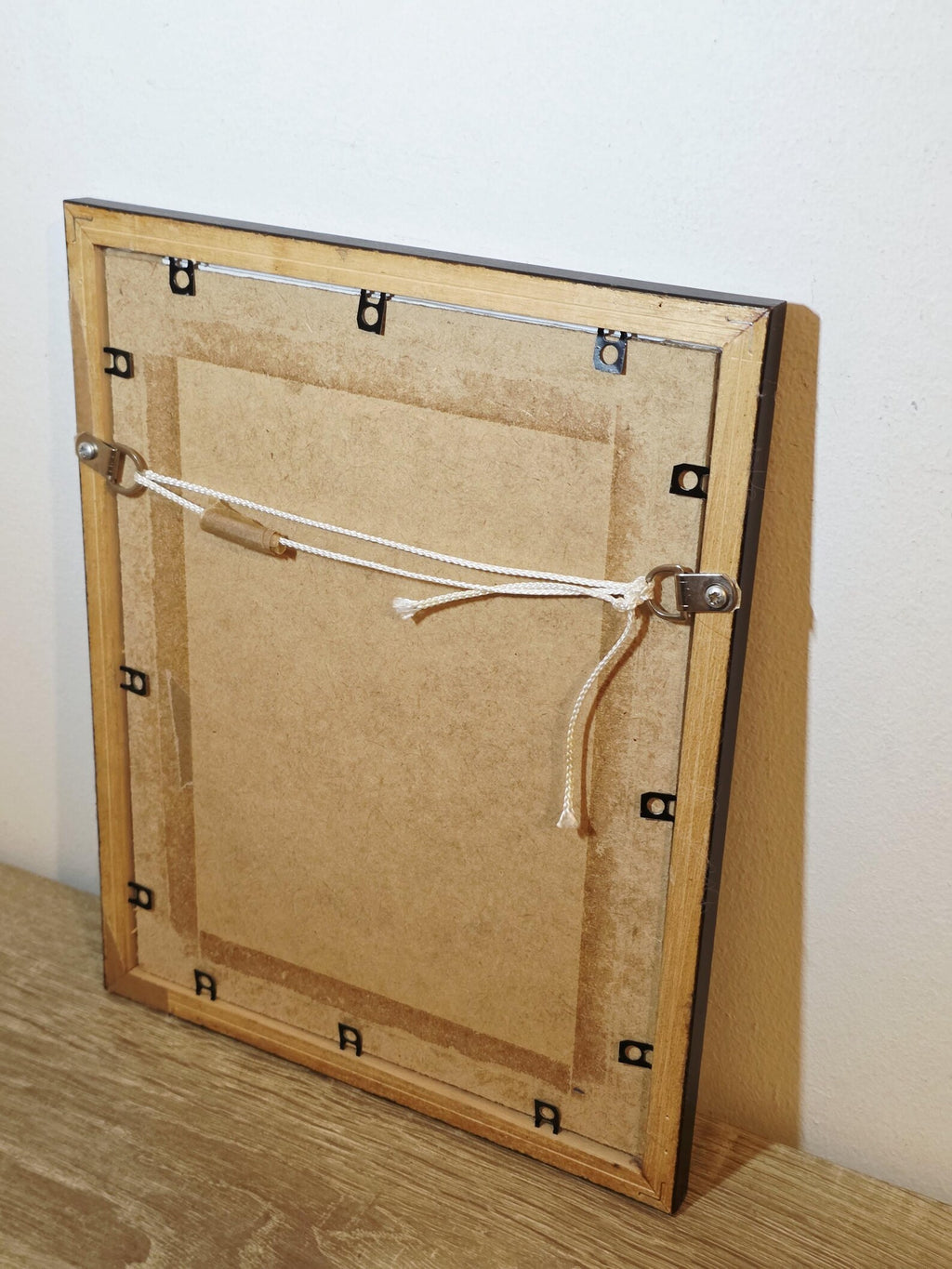 Praying Virgin Mary — Devotional Print in a Vintage Wooden Frame – photo 5