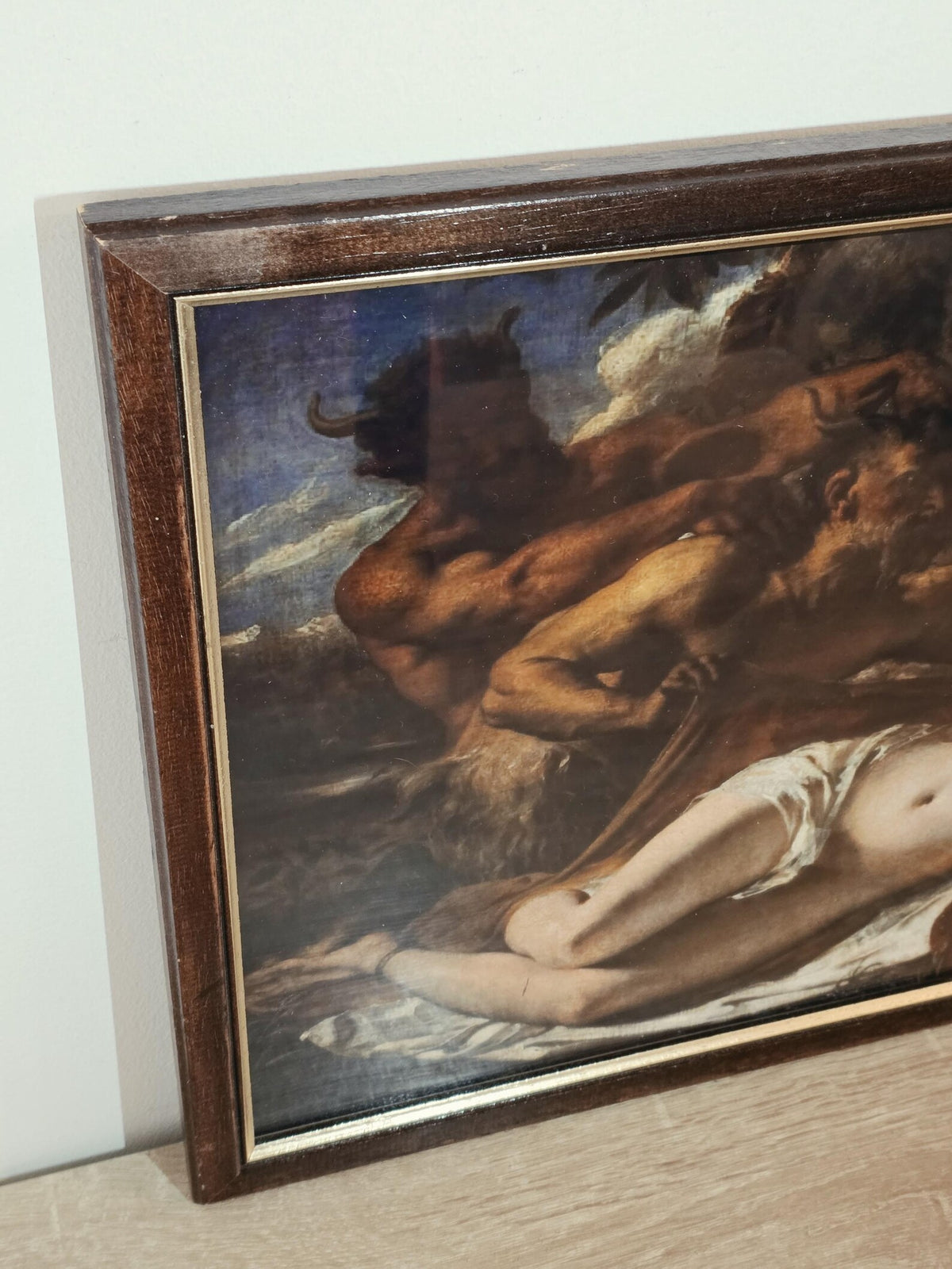 Satyrs & Sleeping Woman — Classical Nude Framed Art Print – photo 4