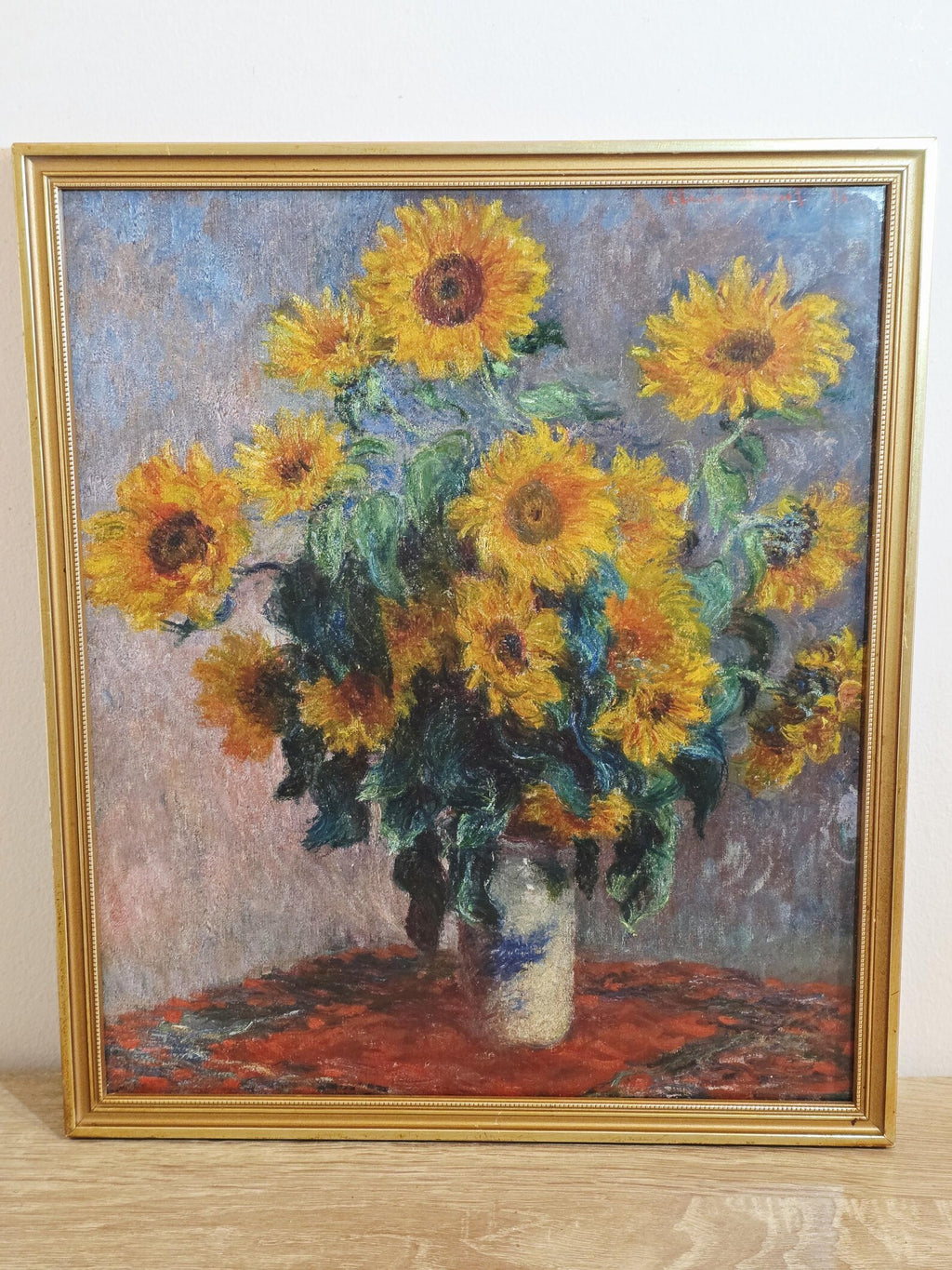 Sunflower Bouquet — Framed Floral Art Print – photo 1