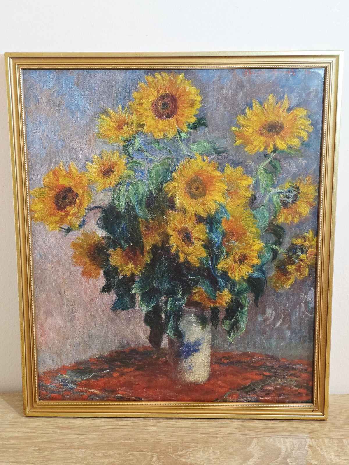 Sunflower Bouquet — Framed Floral Art Print – photo 1