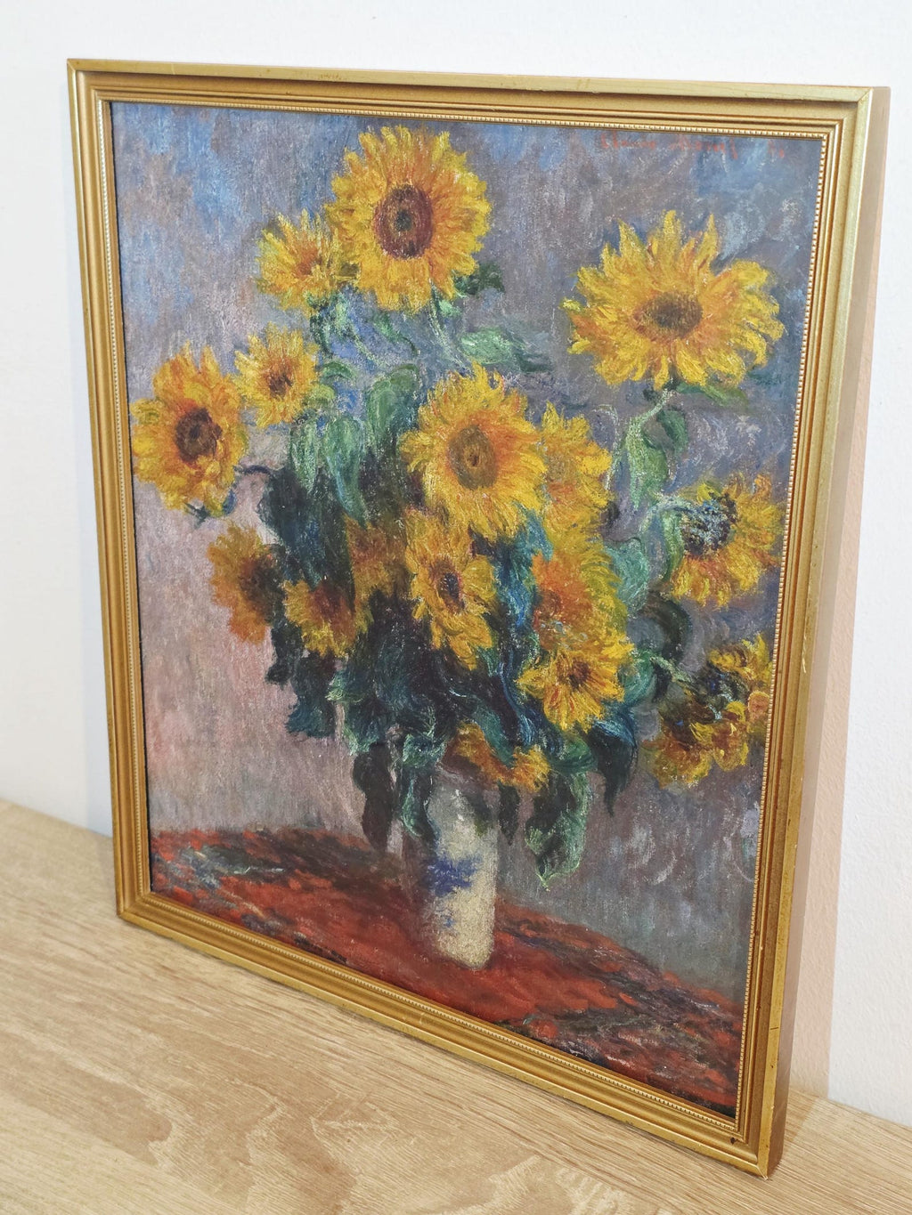 Sunflower Bouquet — Framed Floral Art Print – photo 2