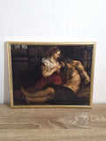 Roman Charity by Peter Paul Rubens — Art Print in a Gold Frame — photo 1