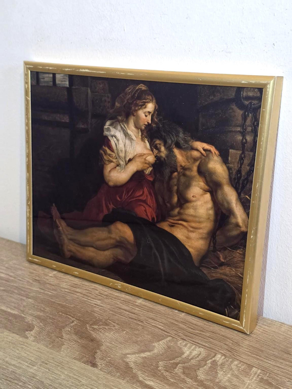 Roman Charity by Peter Paul Rubens — Art Print in a Gold Frame — photo 2