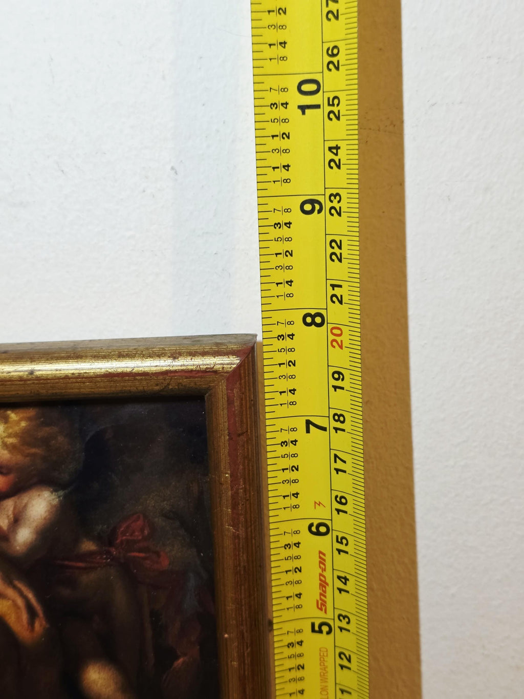 Classical Couple & Cherub — Art Print in a Vintage Gold Frame — photo 6