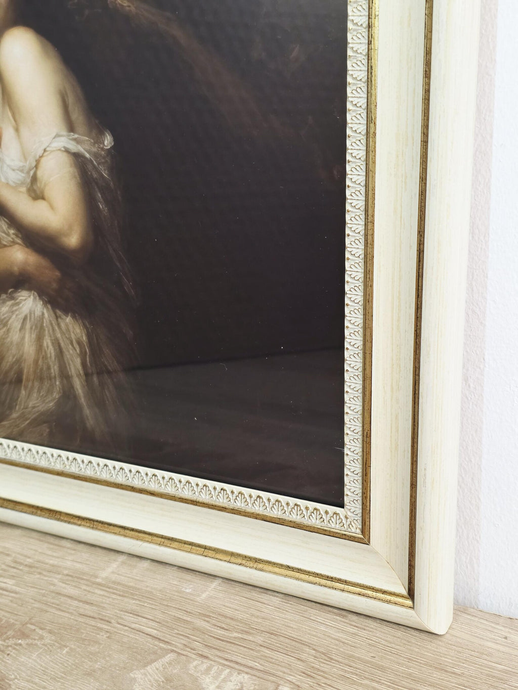 Woman & Demons — Gothic Framed Art Print – photo 4