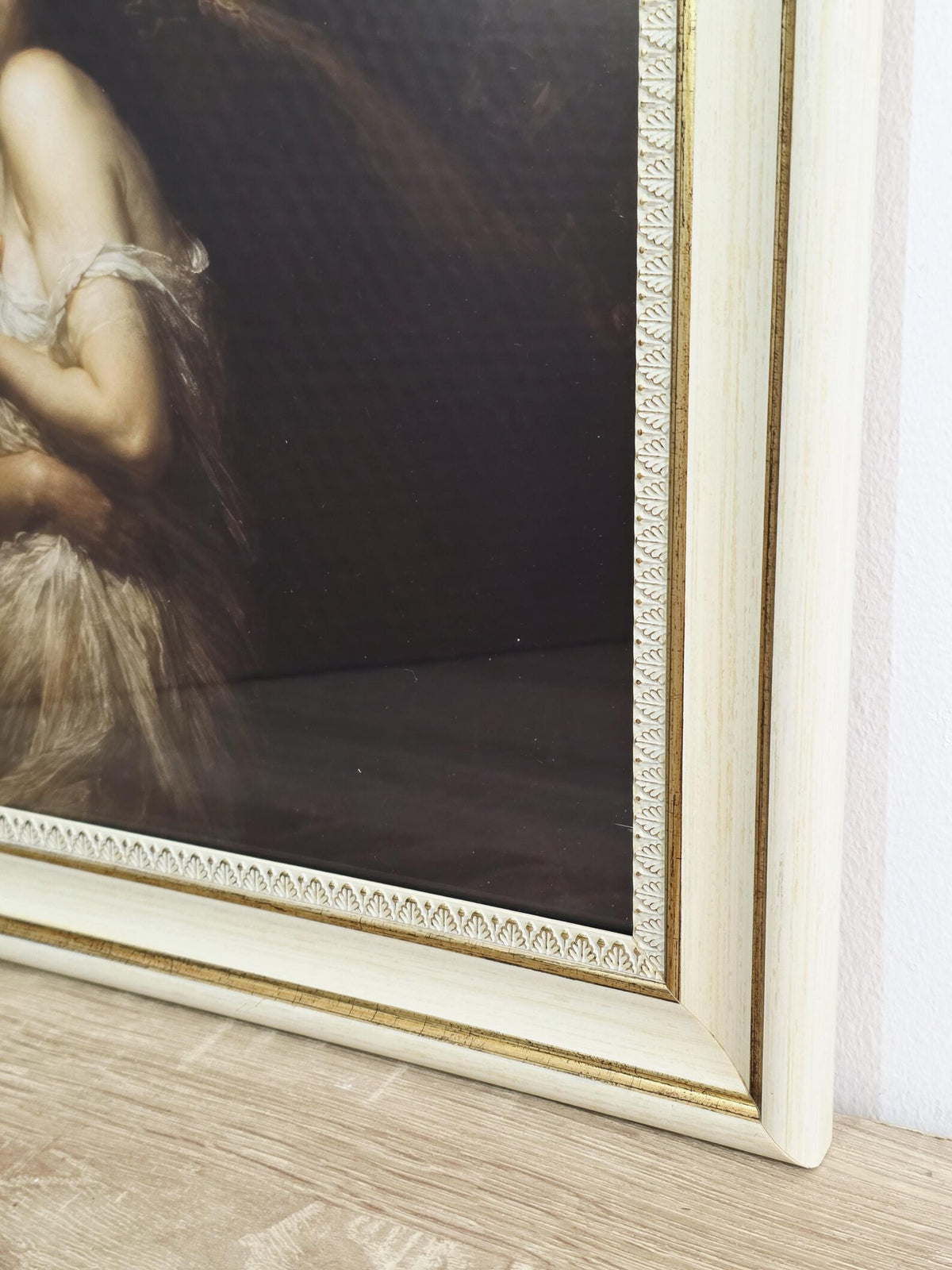 Woman & Demons — Gothic Framed Art Print – photo 4