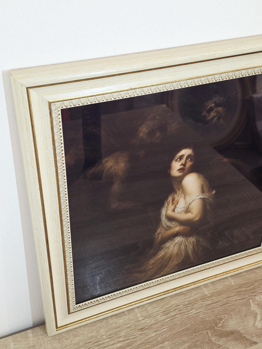 Woman & Demons — Gothic Framed Art Print – photo 5