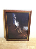 Woman at an Open Window — Gothic Romantic Framed Art Print – photo 1